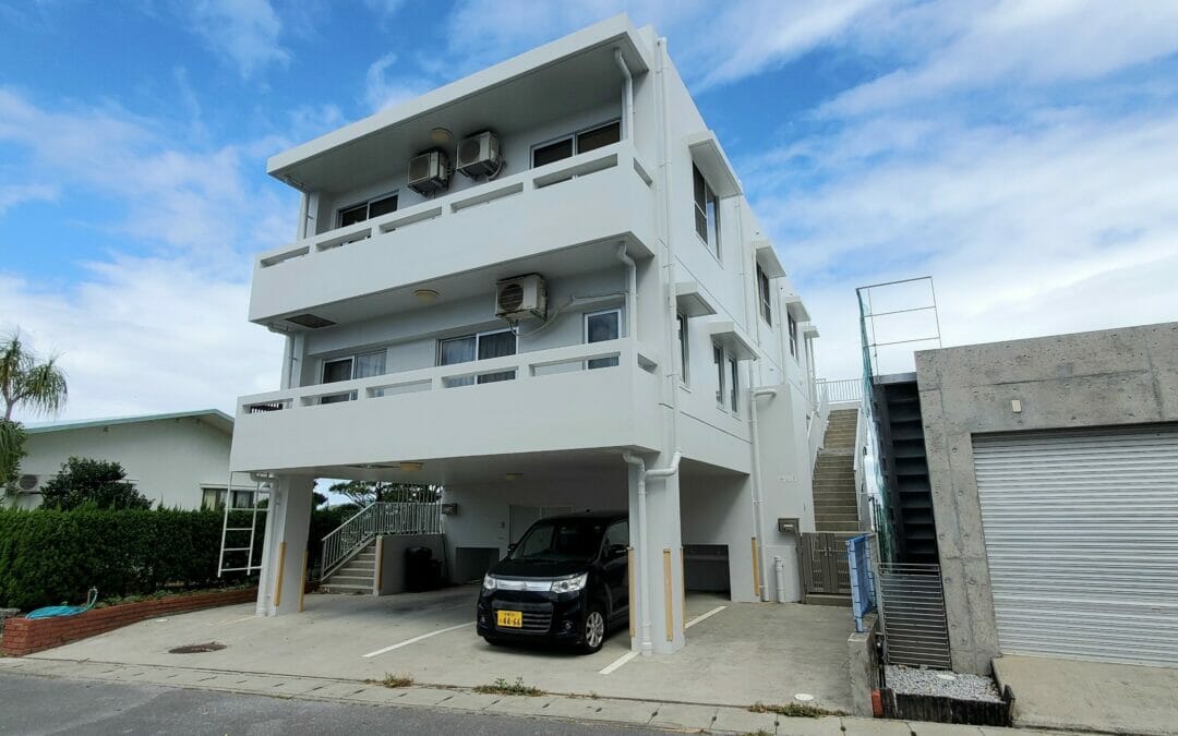 Ocean View Duplex in Uruma city