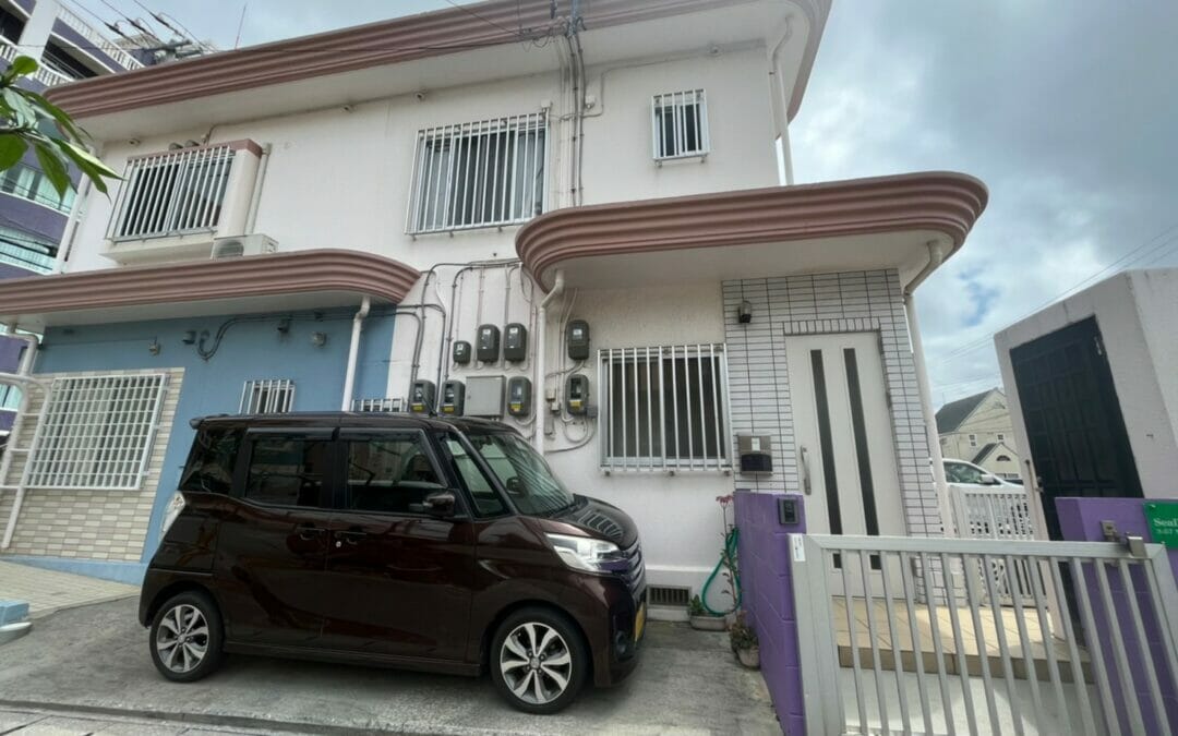 2beds+1office Duplex in Sunabe